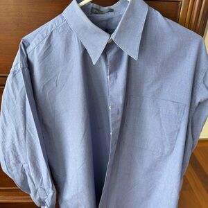 Men's Blue Dress Shirt